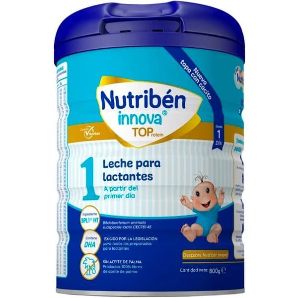 Preparado lacteo de crecimiento NUTRIBEN  Innova 1, lata 800 g - 0.8 kg - Imagen del producto en Findit