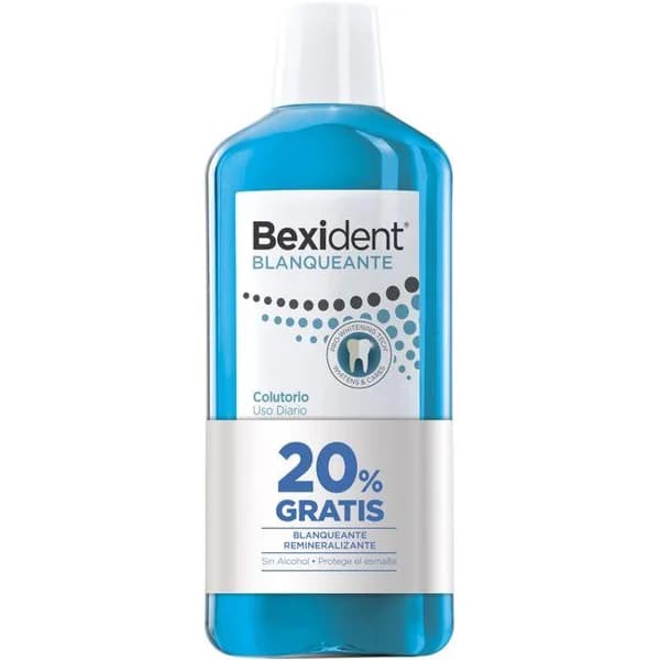 Colutorio blanqueante BEXIDENT, botella 600 ml - 0.6 l - Imagen del producto en Findit