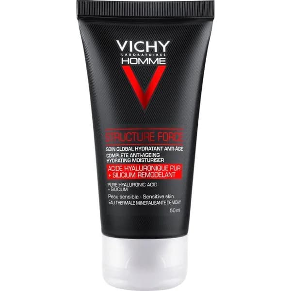 Crema facial antiedad Structre Force VICHY Homme, bote 50 ml - 0.05 l - Imagen del producto en Findit
