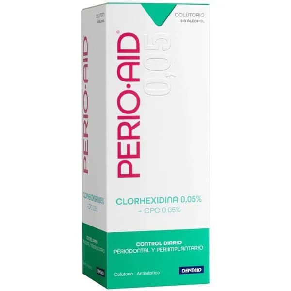Colutorio mantenimiento PERIO AID, bote 500 ml - 0.5 l - Imagen del producto en Findit