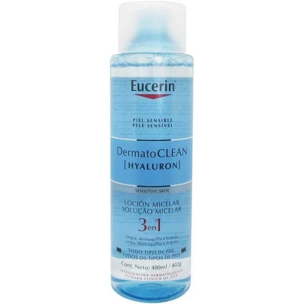 Solución micelar 3n1 EUCERIN DERMATOCLEAN, bote 400 ml - 0.4 l - Imagen del producto en Findit