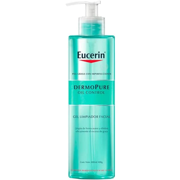 Gel limpiador facial Dermopure EUCERIN, dosificador 400 ml - 0.4 l - Imagen del producto en Findit
