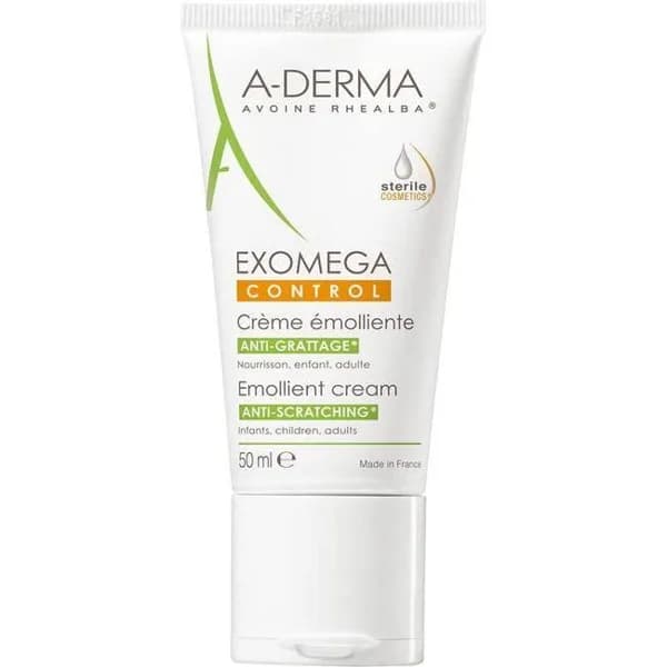 Crema control Exomega A-DERMA, tubo 50 ml - 0.05 l - Imagen del producto en Findit