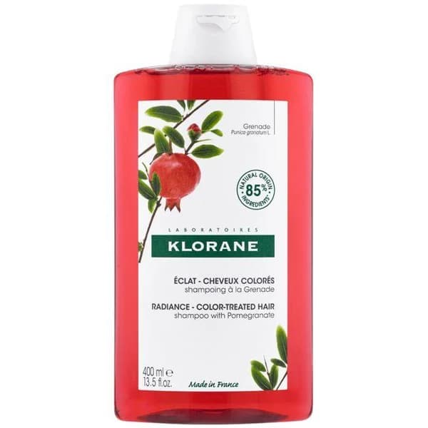 Champú de granada para cabello teñido KLORANE, bote 400 ml - 0.4 l - Imagen del producto en Findit