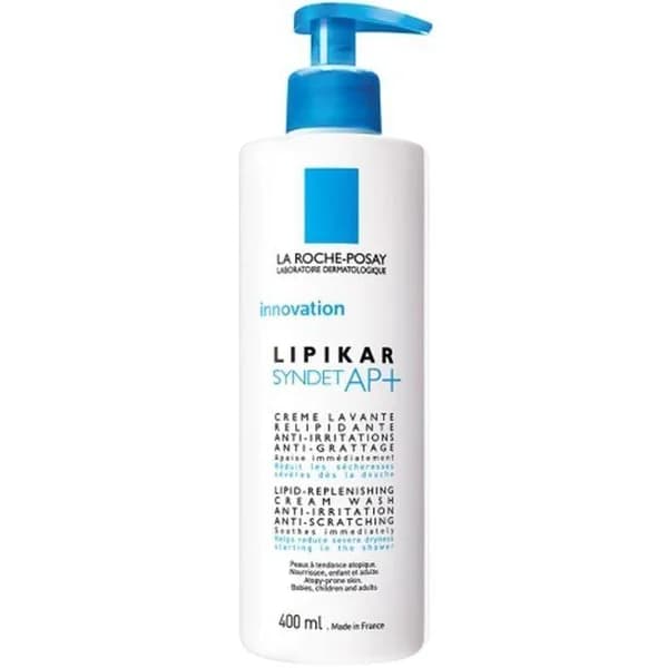 Crema de ducha Lipikar Syndet Ap+ LA R POSAY, dosificador 400 ml - 0.4 l - Imagen del producto en Findit