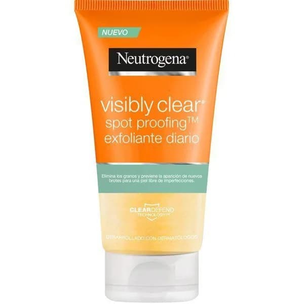 Exfoliante de granos NEUTROGENA VISIBLY CLEAR, tubo 150 ml - 1 ud - Imagen del producto en Findit