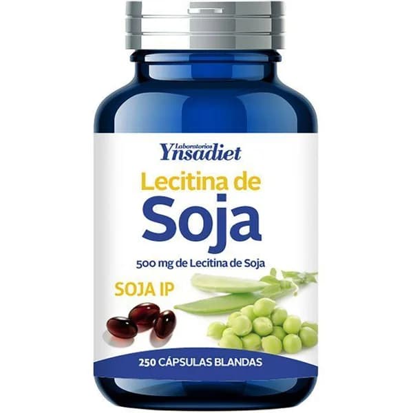 Perlas de lecitina de soja HIJAS DEL SOL, bote 250 unid. - 1 ud - Imagen del producto en Findit