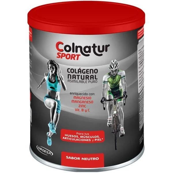 Suplemento alimenticio sport sabor neutro COLNATUR, lata 330 g - 0.33 kg - Imagen del producto en Findit