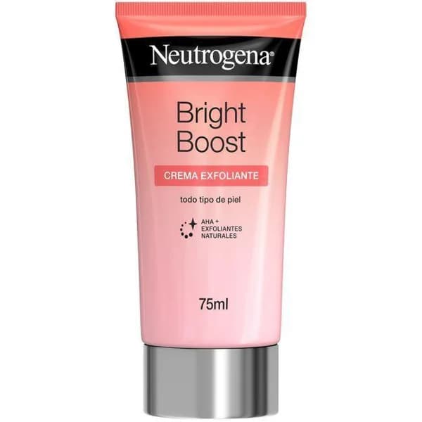 Crema exfoliante facial NEUTROGENA BRIGHT BOOST, tubo 75 ml - 1 ud - Imagen del producto en Findit