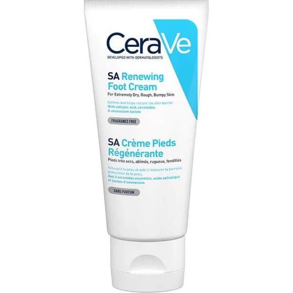 Crema renovadora de pies CERAVE, tubo 88 ml - 0.09 l - Imagen del producto en Findit