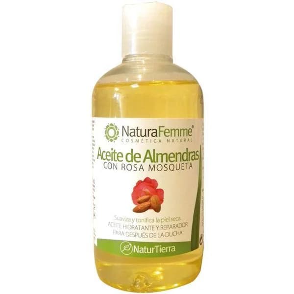 Aceite de almendras con rosa NATURAFEMME, bote 250 ml - 0.25 l - Imagen del producto en Findit