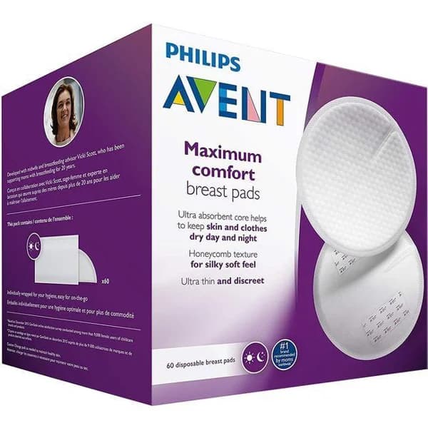 Discos absorbentes PHILIPS AVENT, pack 60 uds - 60 ud - Imagen del producto en Findit