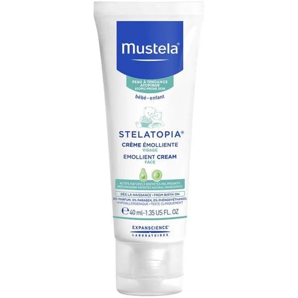 Crema facial emoliente MUSTELA Stelatopia, 40 ml - 0.04 l - Imagen del producto en Findit