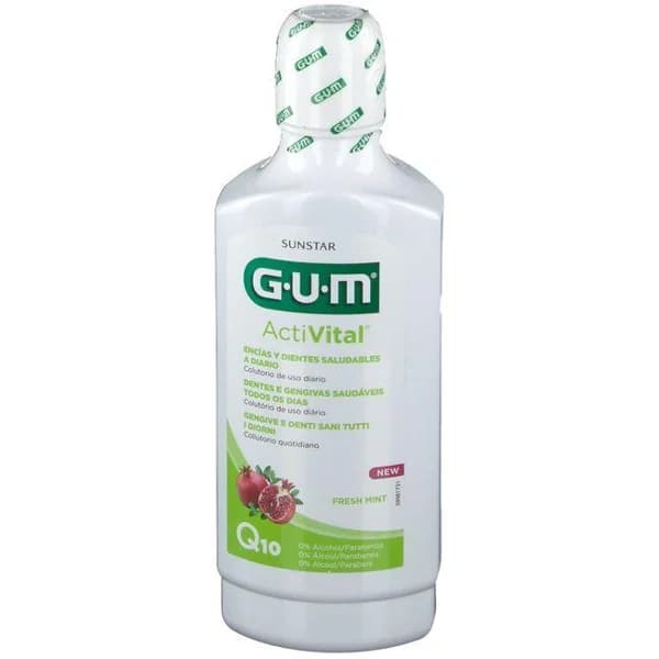 Colutorio encías GUM Activital, botella 500 ml - 0.5 l - Imagen del producto en Findit