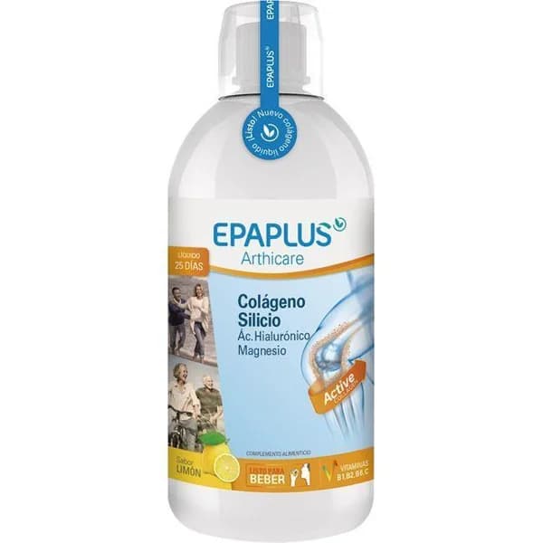 Colageno bebible con slilicio sabor limón EPAPLUS, bote 1 litro - 1 ud - Imagen del producto en Findit
