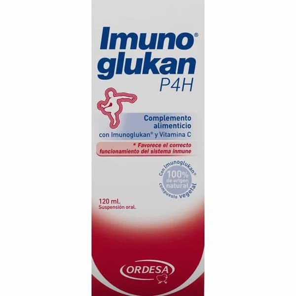 Complemento defensas INMUNOGLUKAN, bote 120 ml - 0.12 l - Imagen del producto en Findit
