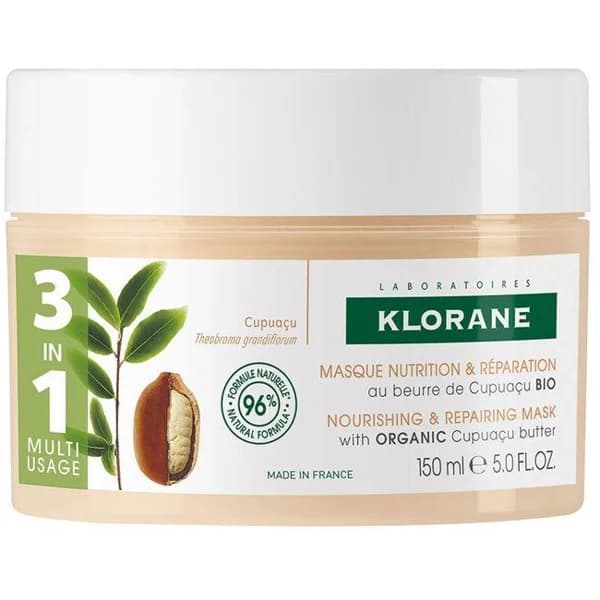 Mascarilla reparación cabellos secos KLORANE, tarro 150 ml - 0.15 l - Imagen del producto en Findit