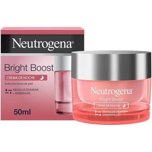 Crema de noche NEUTROGENA BRIGHT BOOST, tarro 50 ml - 0.05 l - Imagen del producto en Findit