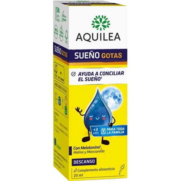 Gotas sueño AQUILEA, frasco 20 ml - 0.02 l - Imagen del producto en Findit