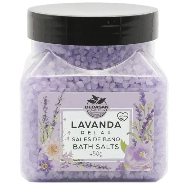 Sales de baño peonia BECASAN, tarro 450 g - 0.45 kg - Imagen del producto en Findit