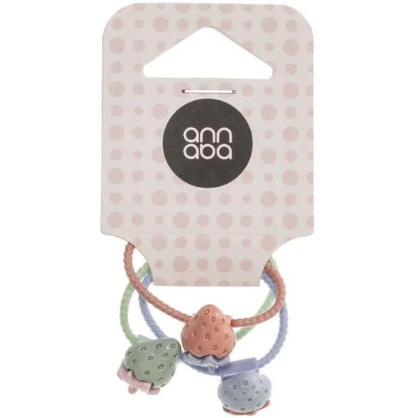 Goma para el pelo mini motivo infantil ANNABA, pack 3 uds - 3 ud - Imagen del producto en Findit