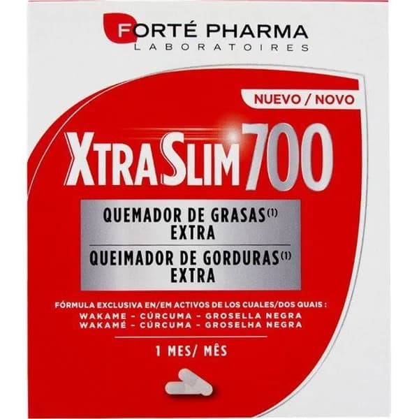 Quemador de grasas Xtraslim 700 FORTÉ PHARMA, caja 120 cápsulas - 120 ud - Imagen del producto en Findit