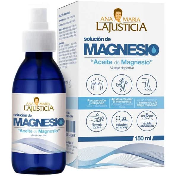 Aceite de magnesio ANA MARIA LAJUSTICIA, bote 150 ml - 0.15 l - Imagen del producto en Findit