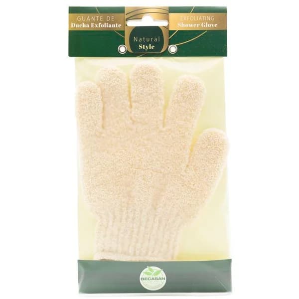 Guante de exfoliación BECASAN NATURE, pack 1 ud - 1 ud - Imagen del producto en Findit
