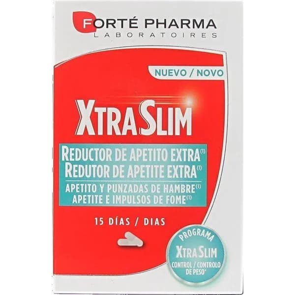 Reductor de apetito Xtraslim FORTÉ PHARMA, caja 60 cápsulas - 60 ud - Imagen del producto en Findit