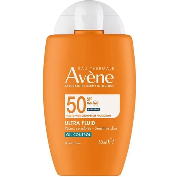 Ultrafluido solar invisible SPF50+ AVÉNE, bote 50 ml - 0.05 l - Imagen del producto en Findit