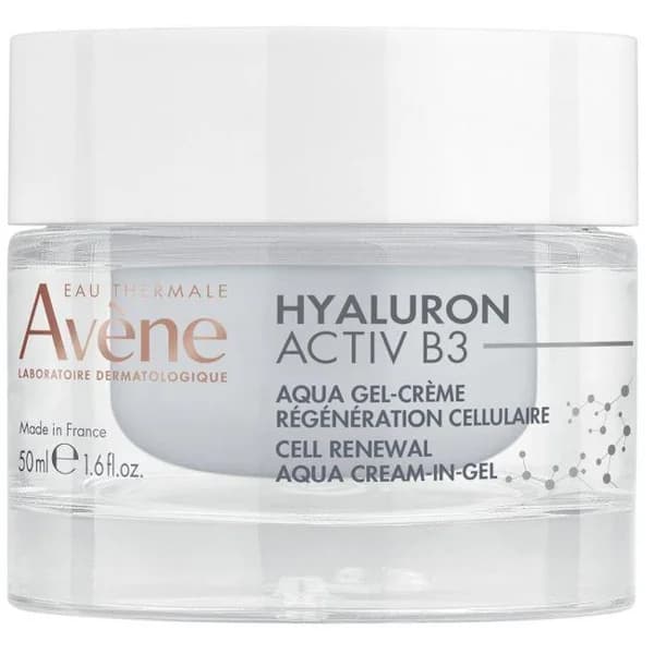 Aqua gel-crema regeneradora AVÉNE HYALURON ACTIV B3, tarro 50 ml - 0.05 l - Imagen del producto en Findit