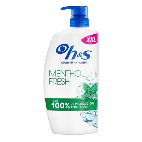 Champú Menthol H&S, bote 800 ml - 1 ud - Imagen del producto en Findit