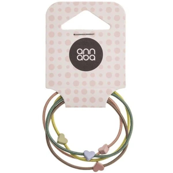 Gomas estrechas colores+figuras pequeñas ANNABA, pack 4 uds - 4 ud - Imagen del producto en Findit