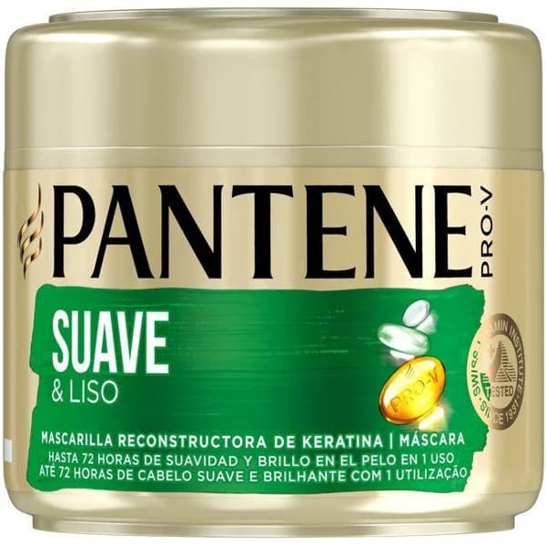 Mascarilla pantene suave y liso PANTENE, tarro 500 ml - 0.5 l - Imagen del producto en Findit