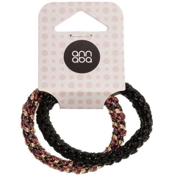 Coleteros trenzados colores mujer ANNABA, pack 2 uds - 2 ud - Imagen del producto en Findit