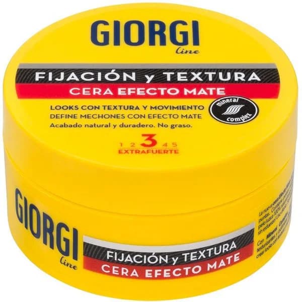 Cera efecto mate GIORGI, tarro 75 ml - 1 ud - Imagen del producto en Findit