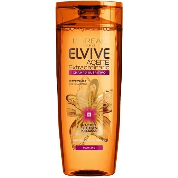 Champú aceite extra ELVIVE, bote 370 ml - 0.4 l - Imagen del producto en Findit