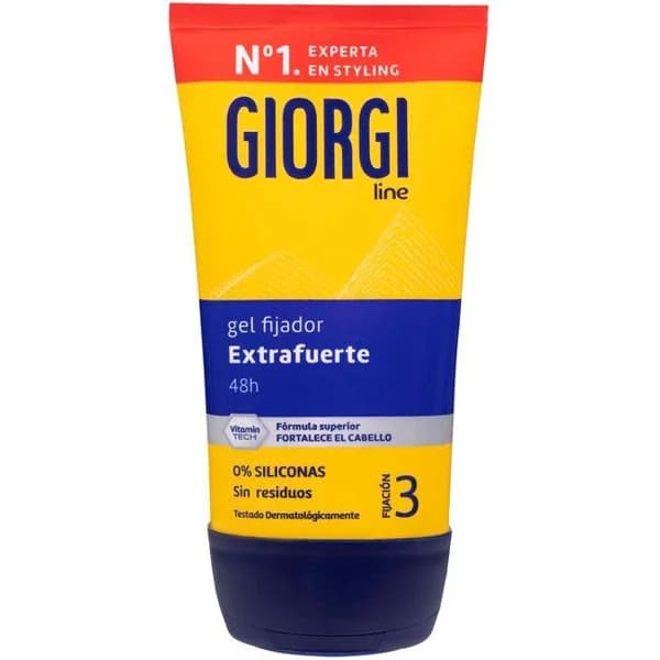 Gel fijador mini extrafuerte GIORGI, tubo 50 ml - 1 ud - Imagen del producto en Findit