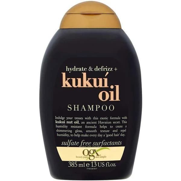 Champú con aceite de kukui OGX, bote 385 ml - 1 ud - Imagen del producto en Findit