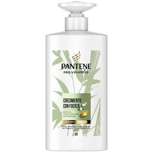 Champú bambú PANTENE PRO-V MIRACLES, dosificador 500 ml - 1 ud - Imagen del producto en Findit