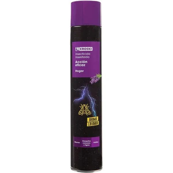 Insecticida hogar EROSKI, spray 750 ml - 0.75 l - Imagen del producto en Findit