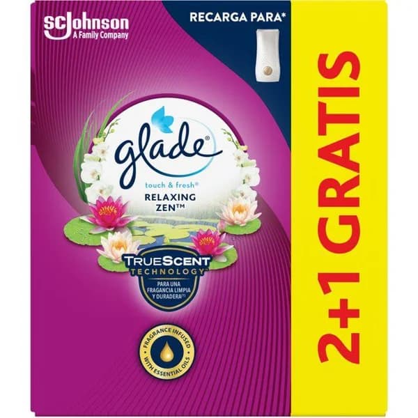 Ambientador minis zen GLADE, recambio 3 uds - 3 ud - Imagen del producto en Findit