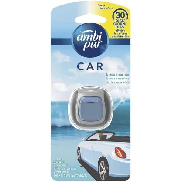 Ambientador desechable para coche brisa AMBIPUR, pack 1 ud - 1 ud - Imagen del producto en Findit