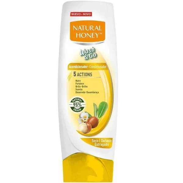 Acondicionador cabello dañado NATURAL HONEY, bote 330 ml - 1 ud - Imagen del producto en Findit