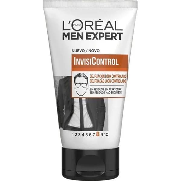 Gel fijación invisicontrol L`OREAL Men Expert, tubo 150 ml - 1 ud - Imagen del producto en Findit