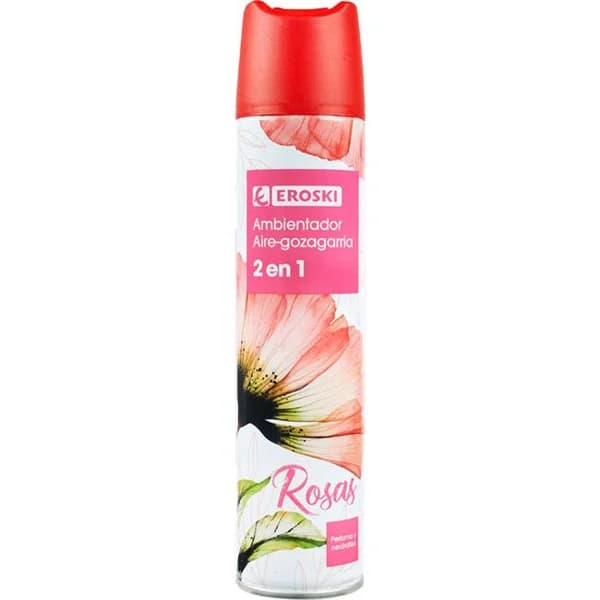 Ambientador de rosas EROSKI, spray 300 ml - 0.3 l - Imagen del producto en Findit