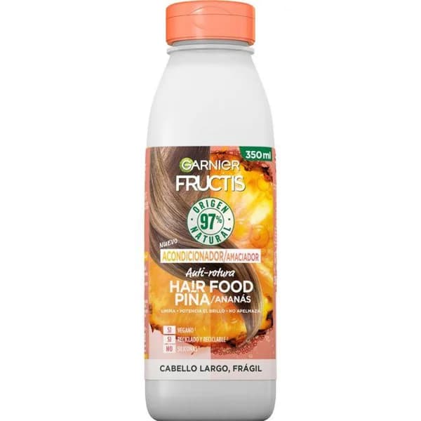 Acondicionador hair food piña FRUCTIS, bote 350 ml - 1 ud - Imagen del producto en Findit
