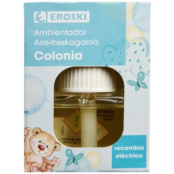 Ambientador eléctrico coloniaEROSKI, recarga 1 ud - 1 ud - Imagen del producto en Findit