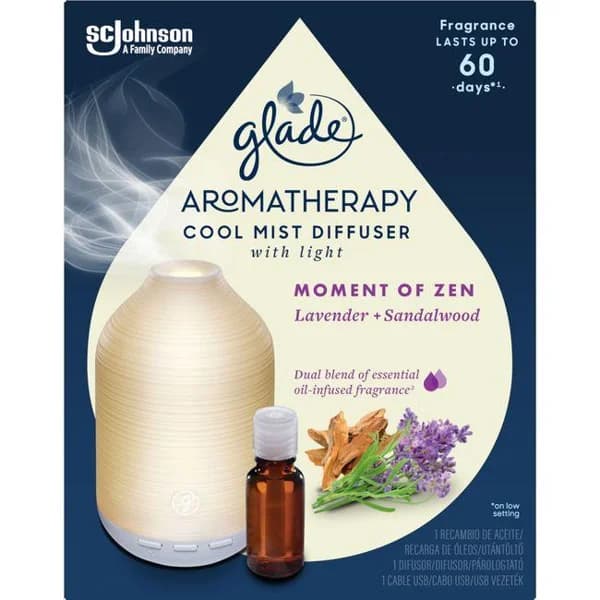 Ambientador automático lavanda GLADE, aparato + recambio 17,4 ml - 0.02 l - Imagen del producto en Findit