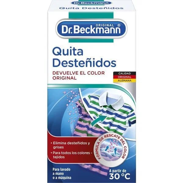 Quitamanchas de teñidos en ropa DR BECKMANN, caja 75 g - 0.08 kg - Imagen del producto en Findit